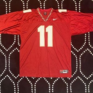 Nike FSU Seminoles Football Jersey Size XL